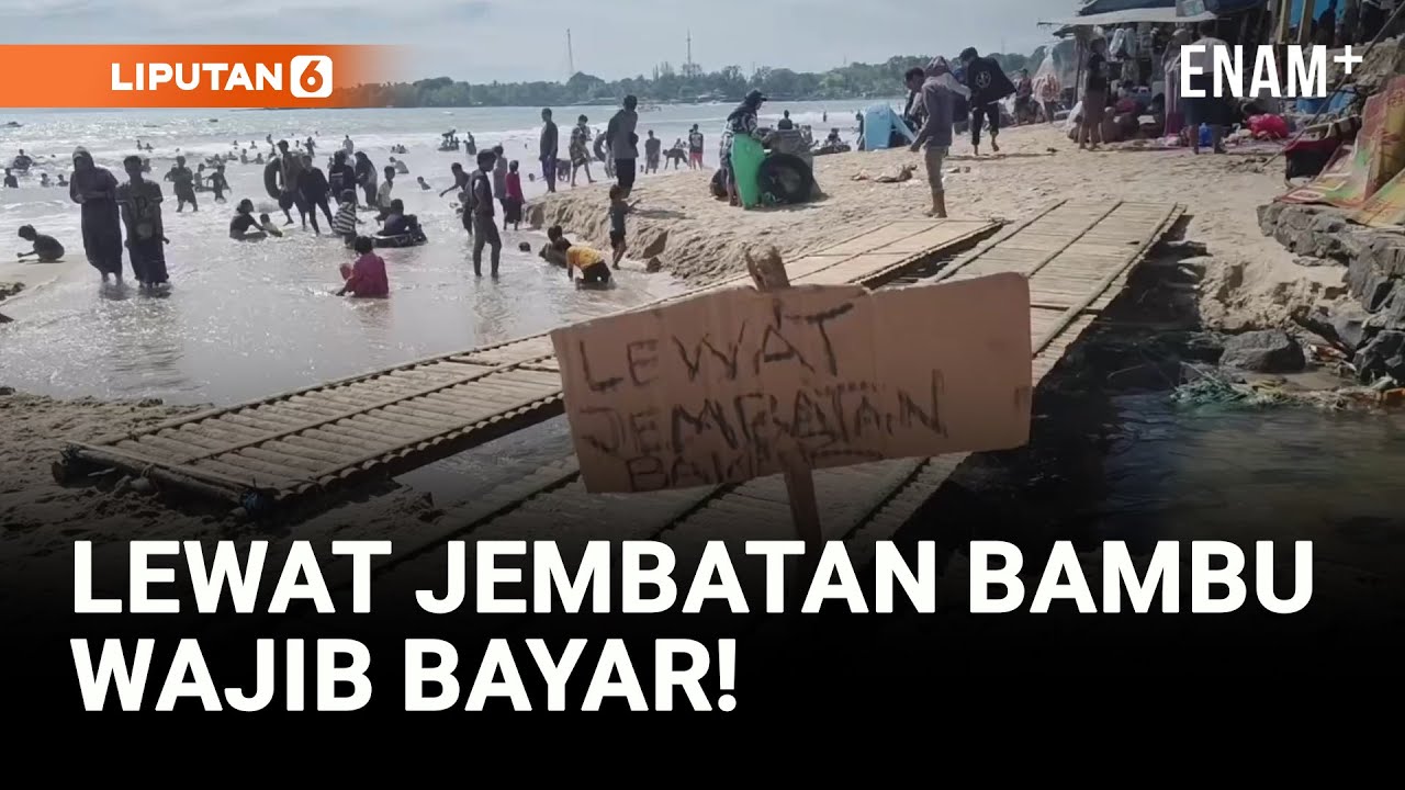 Pungli di Pantai Carita Bikin Wisatawan Geram | Liputan6
