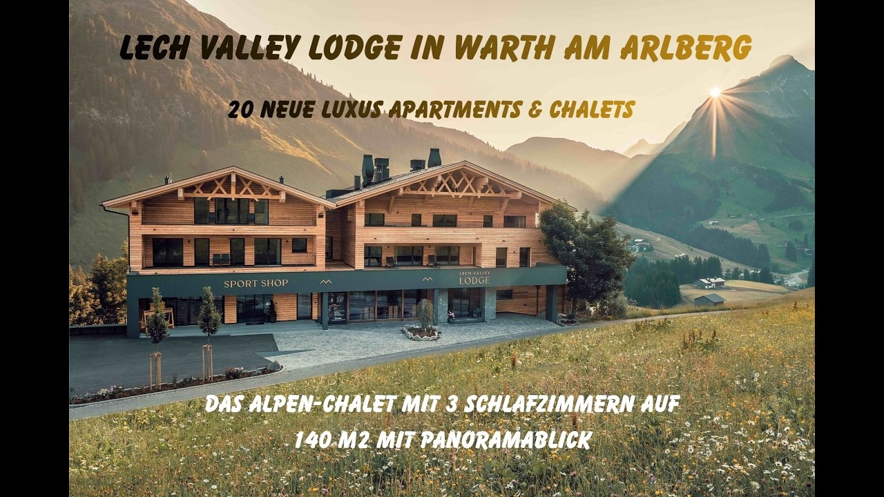 Lech Valley Lodge in Warth am Arlberg. Chalets & Apartments auf 1500 Meter direkt an der Piste.
