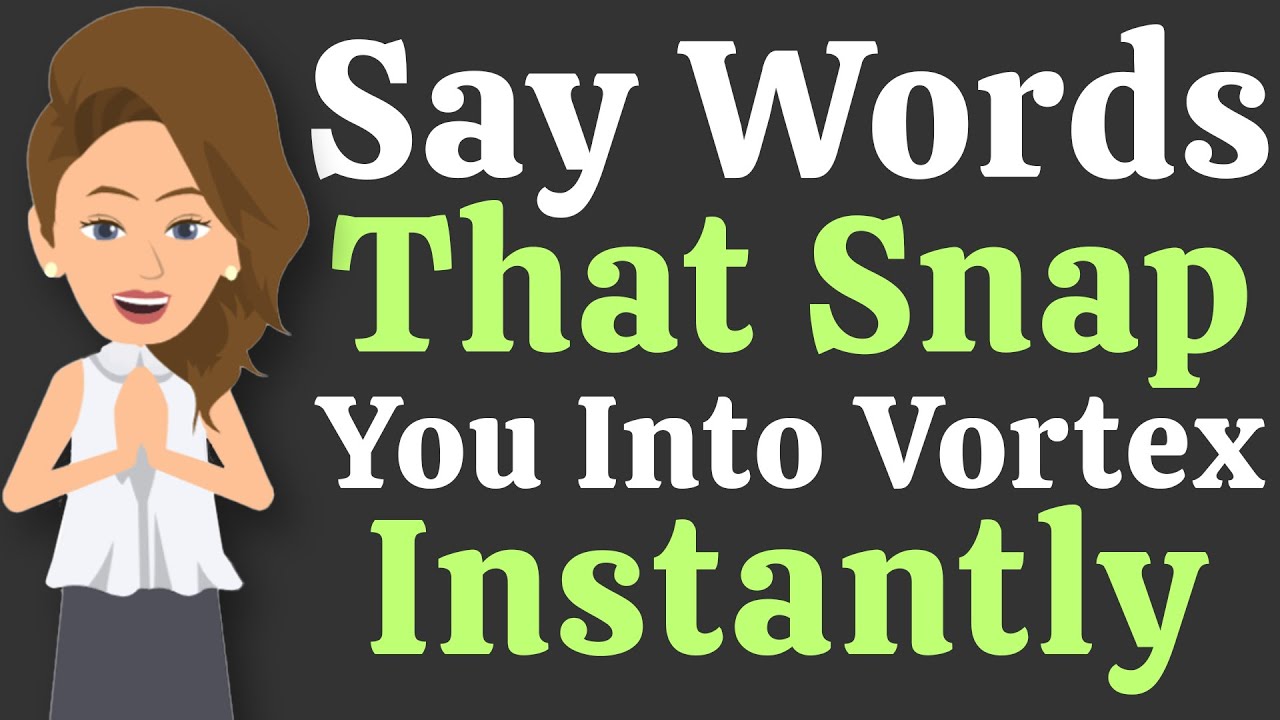These Words Will Snap You INSTANTLY Into Vortex! 🌟 Abraham Hicks 2025
