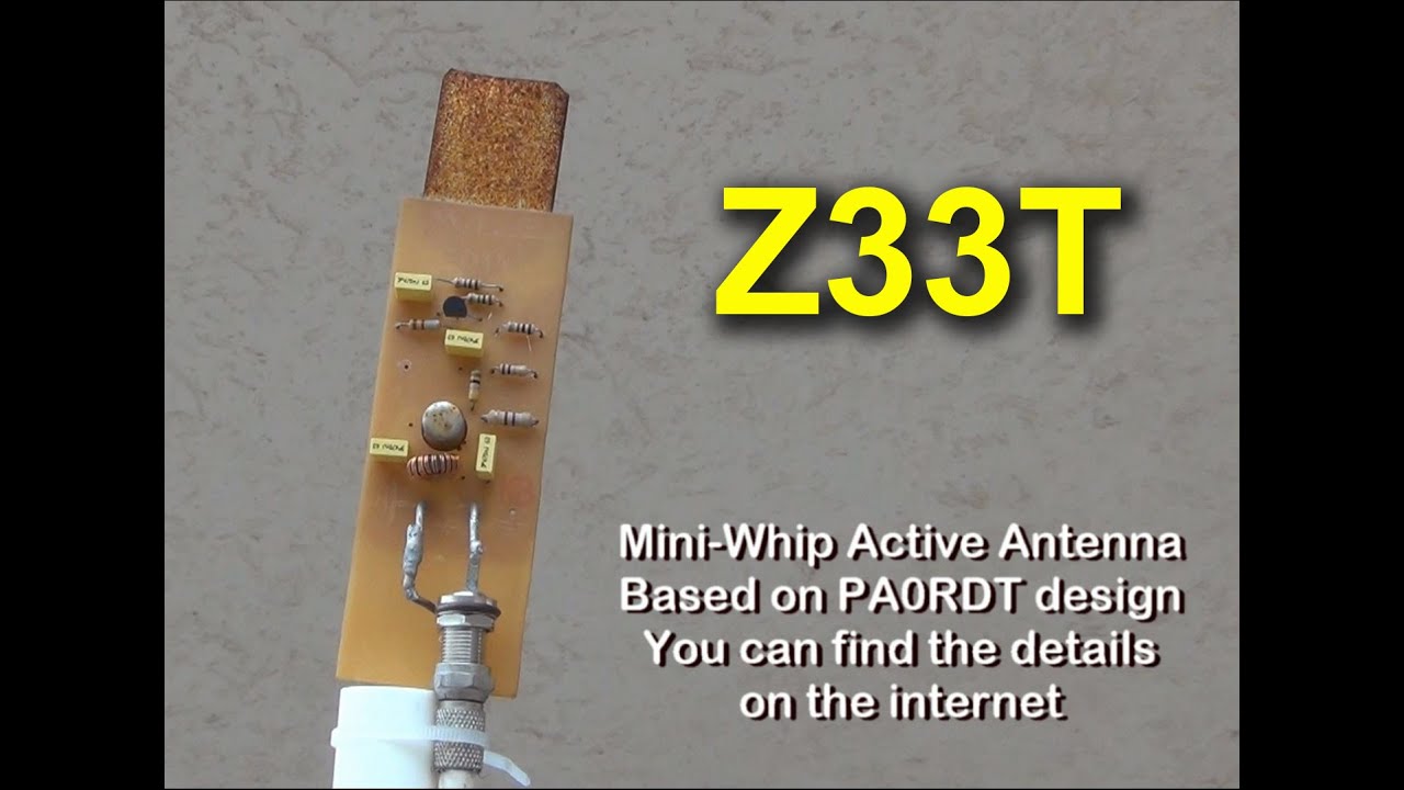 Mini Whip Active Antenna