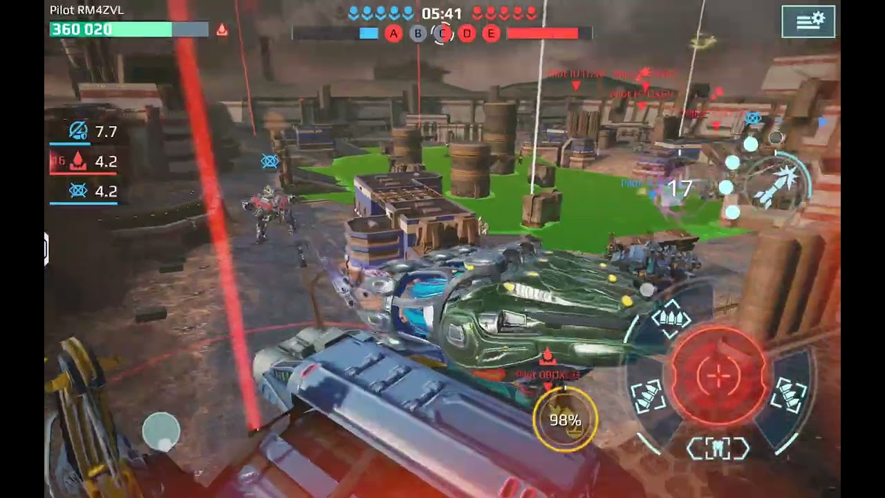 War Robot - Test server 11 Jan 2026