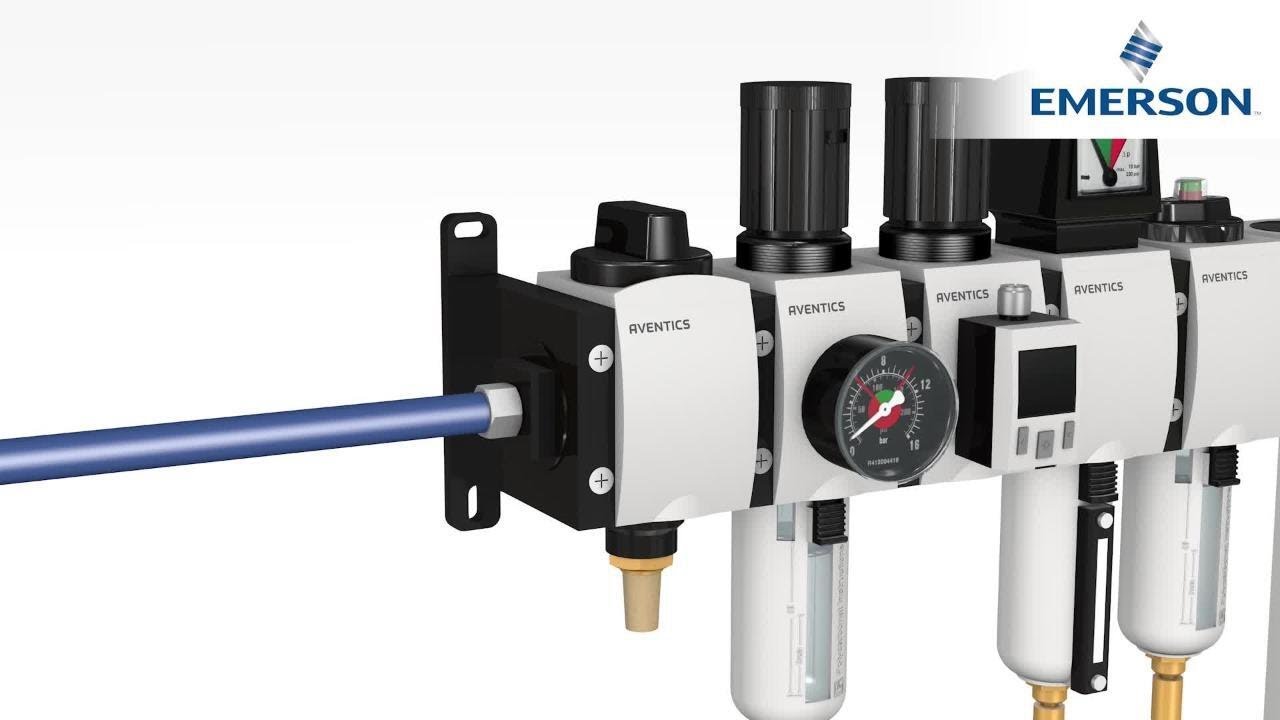 Emerson - AVENTICS Air Preparation Solutions - Maintenance Units, Series AS