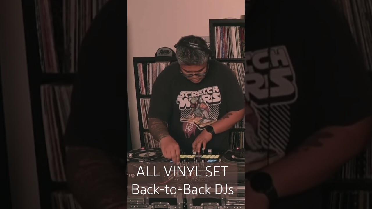 ALL VINYL MIX ~ back-to-back DJs digging deeper underground hip-hop gems, classic hits, & B sides.