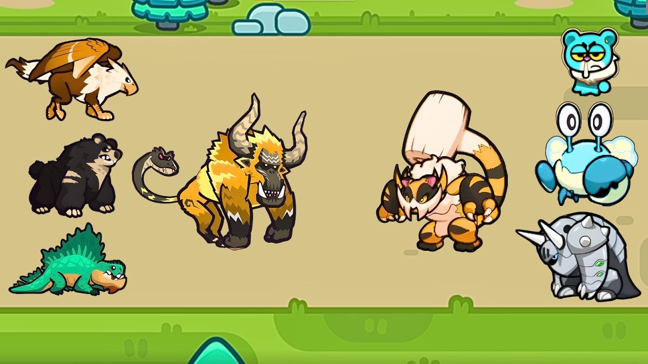 Archery Warrior Kingdom Hero VS Monster Merge Mokemon World | Pokemon Monsters, Max Level Gameplay
