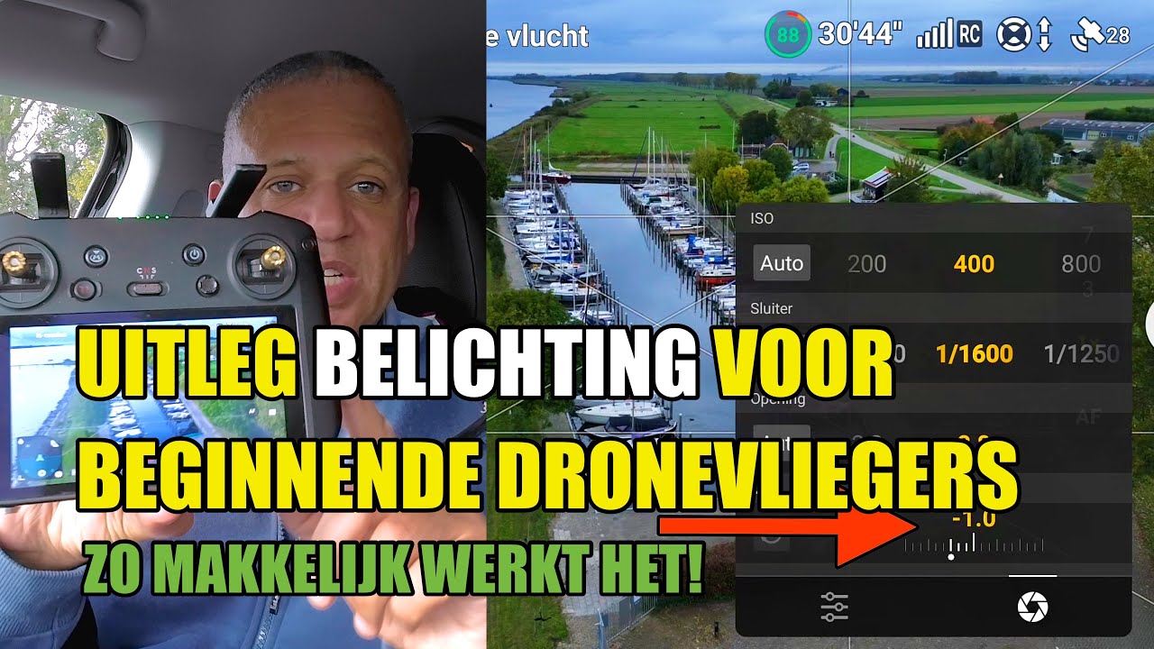 How To Drone - Uitleg Belichting voor Beginnende Dronevliegers, Zo Makkelijk Werkt Het!!