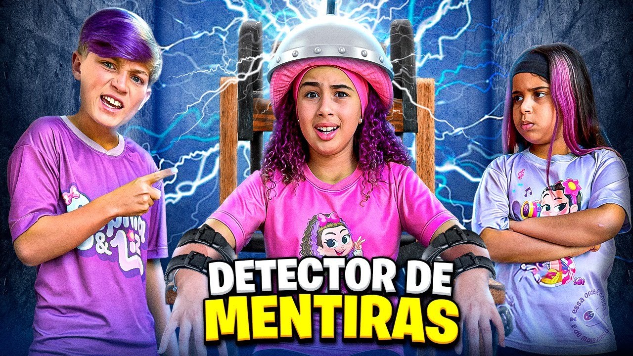 DETECTOR DE MENTIRAS COM A TURMA DA SOPHIA - descobri um segredo