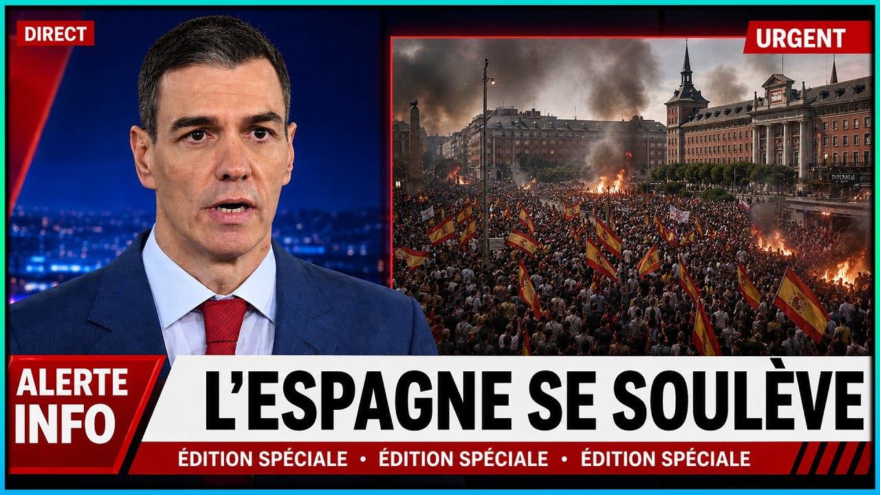 🚨 ALERTE : L'espagne vient de basculer dans le CHAOS !