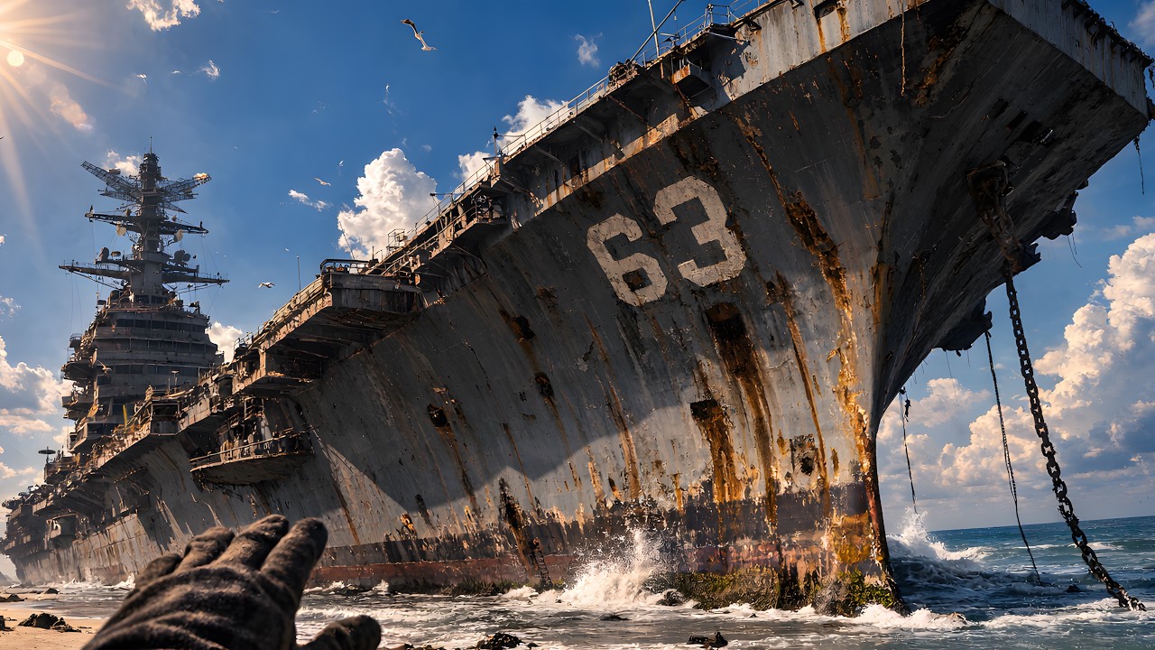 From Scrap to $6 Billion — The $3,500 USS Kitty Hawk Carrier Gamble