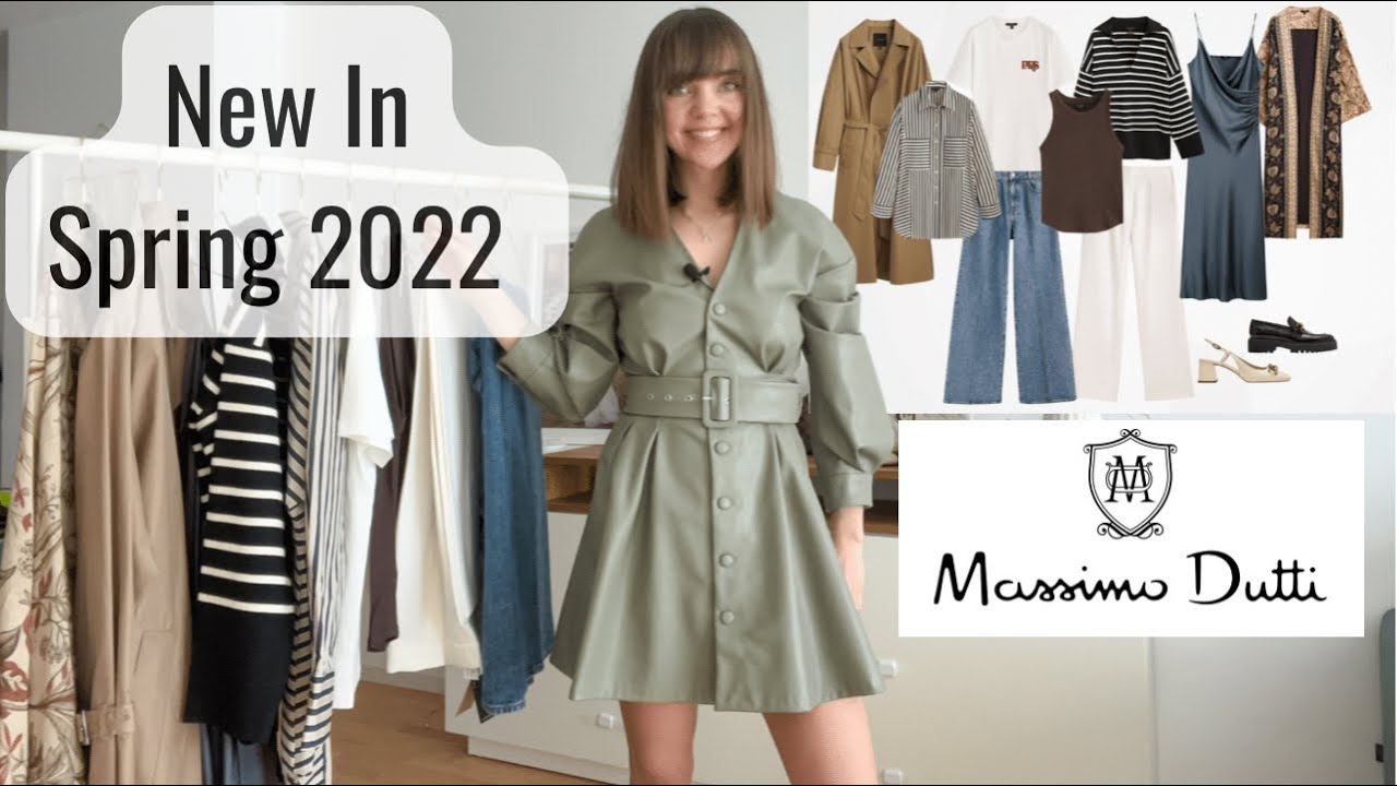 MASSIMO DUTTI HAUL TRY ON SPRING 2022 COLLECTION / HOW TO BUILD A CAPSULE WARDROBE