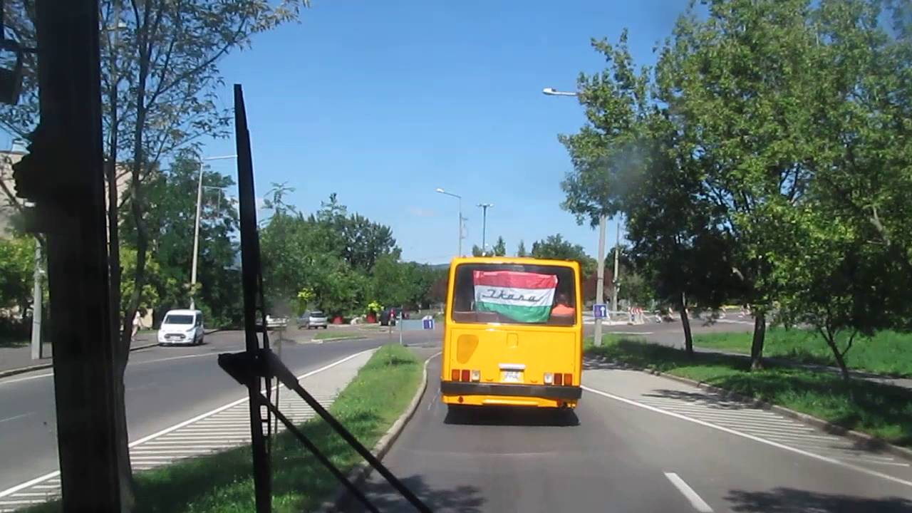 Ikarus 260.50 BPG-700 megy fel Avas kil&aacute;t&oacute; fel&eacute; [HD]