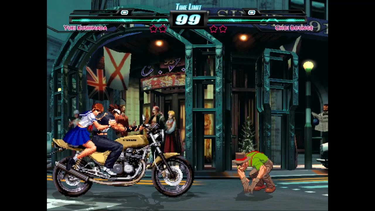 M.U.G.E.N. Yuki Kushinada KOFA Battles - Choi Bounge (Falcon_Rapper)