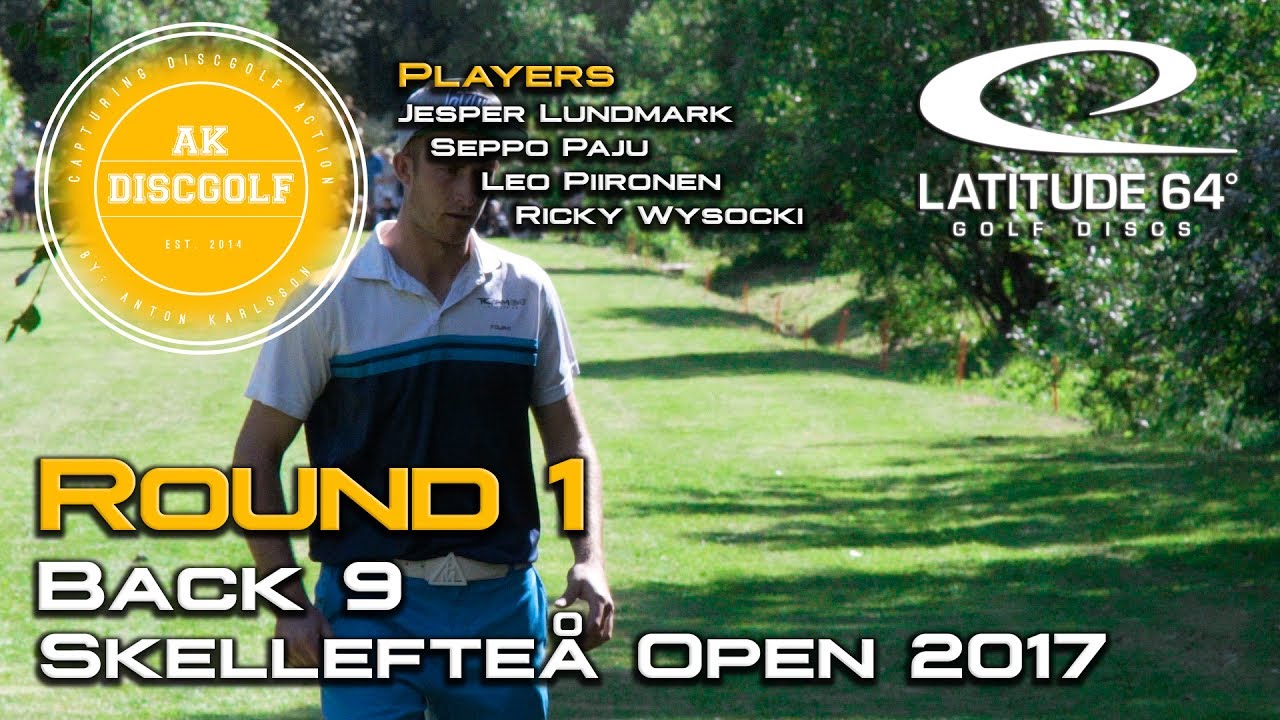 Skellefteå Open 2017 Round 1 Back 9