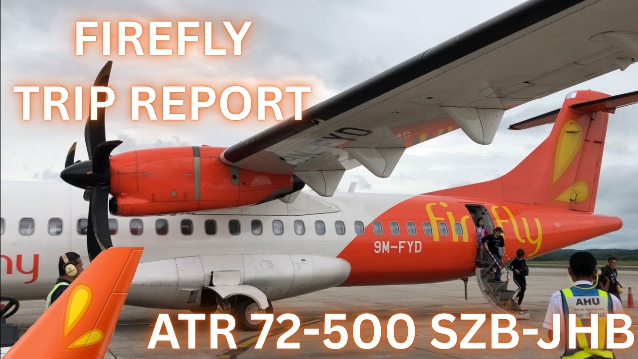 TRIP REPORT | Firefly ATR 72 | Subang to Senai