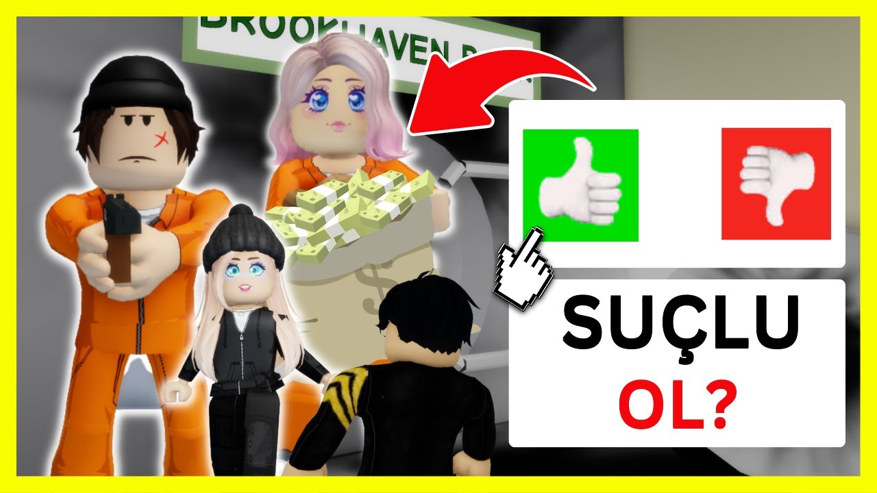 SUÇLU AİLE ZENGİNLERİ SOYUYOR😁AYŞEM ECE ARI💥ROBLOX Brookhaven🏡RP