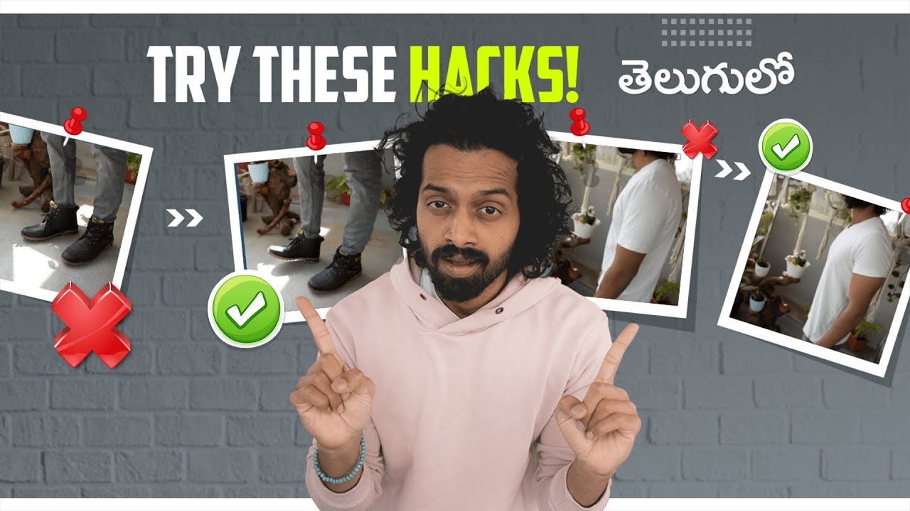9 Zero Budget Style Hacks Every Telugu Guy Must Know | Mens Fashion | Aye jude!