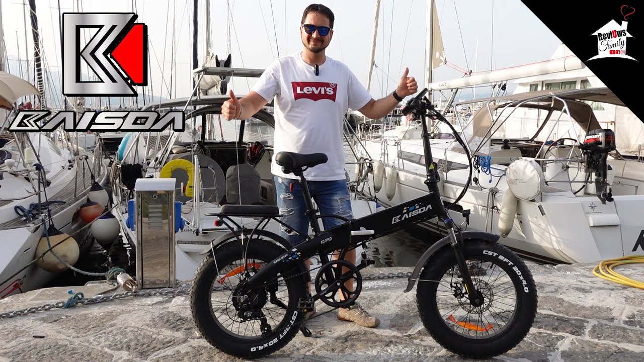 Fat Bike - kaisda k2 pro (Epac) Pieghevole con App. dedicata