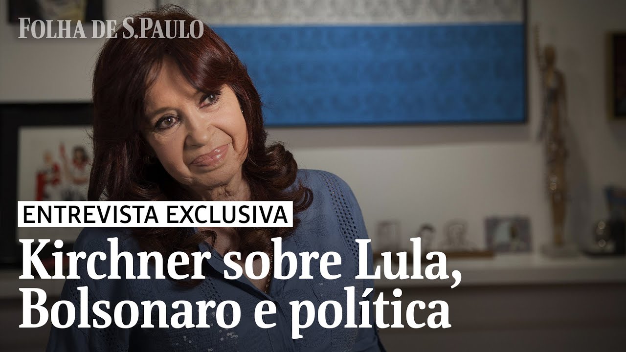 Cristina Kirchner fala sobre Lula, Bolsonaro e ser mulher na política