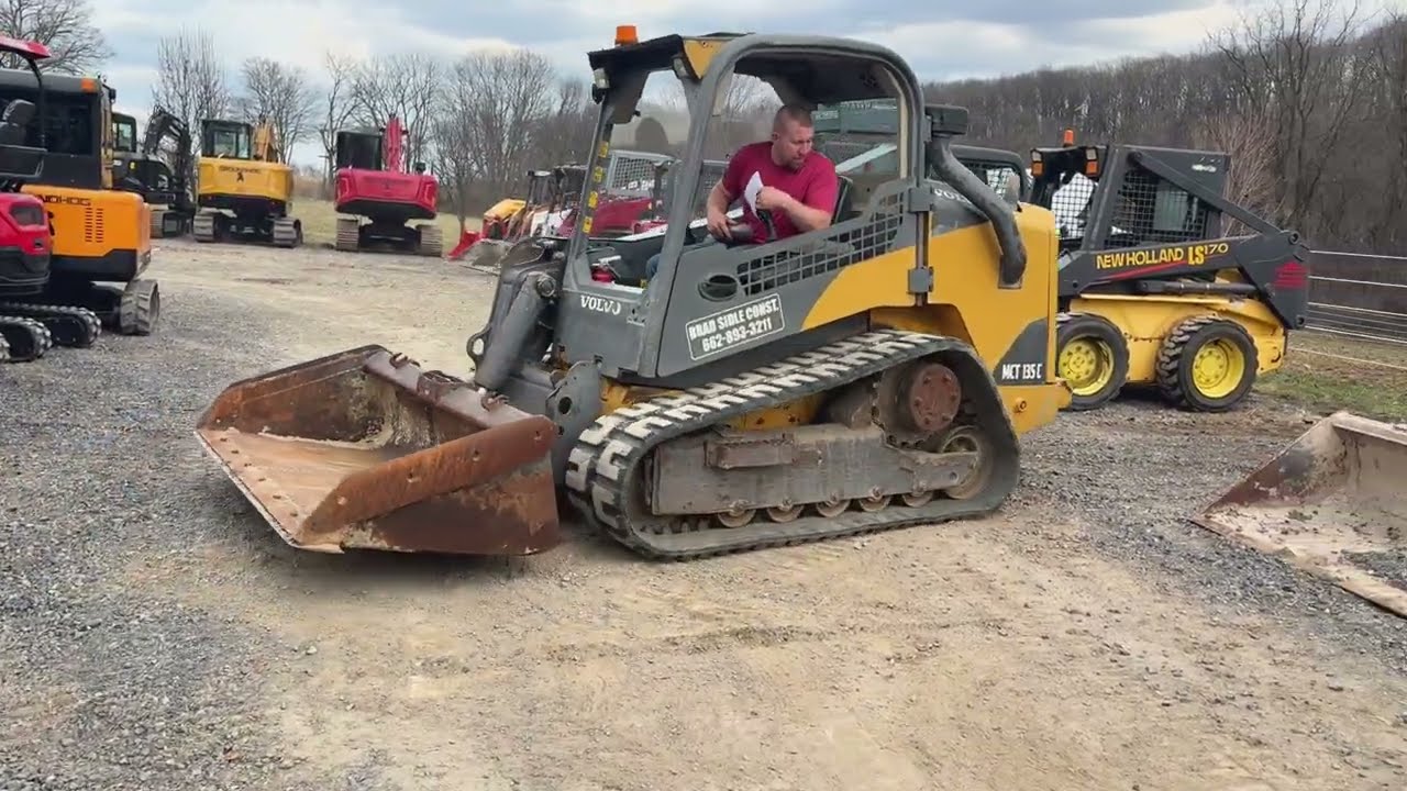 Volvo MCT135C Skid Steer Walkthrough