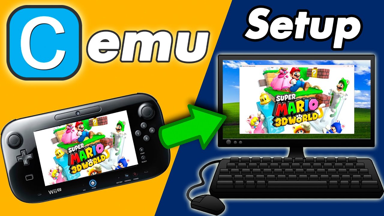 Play Wii U Games on PC with the CEMU Emulator! (Setup Guide)