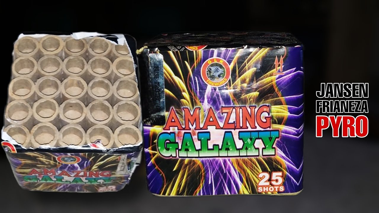 Amazing Galaxy 25 Shots by GLK Fireworks | New Years Eve Philippines 2022