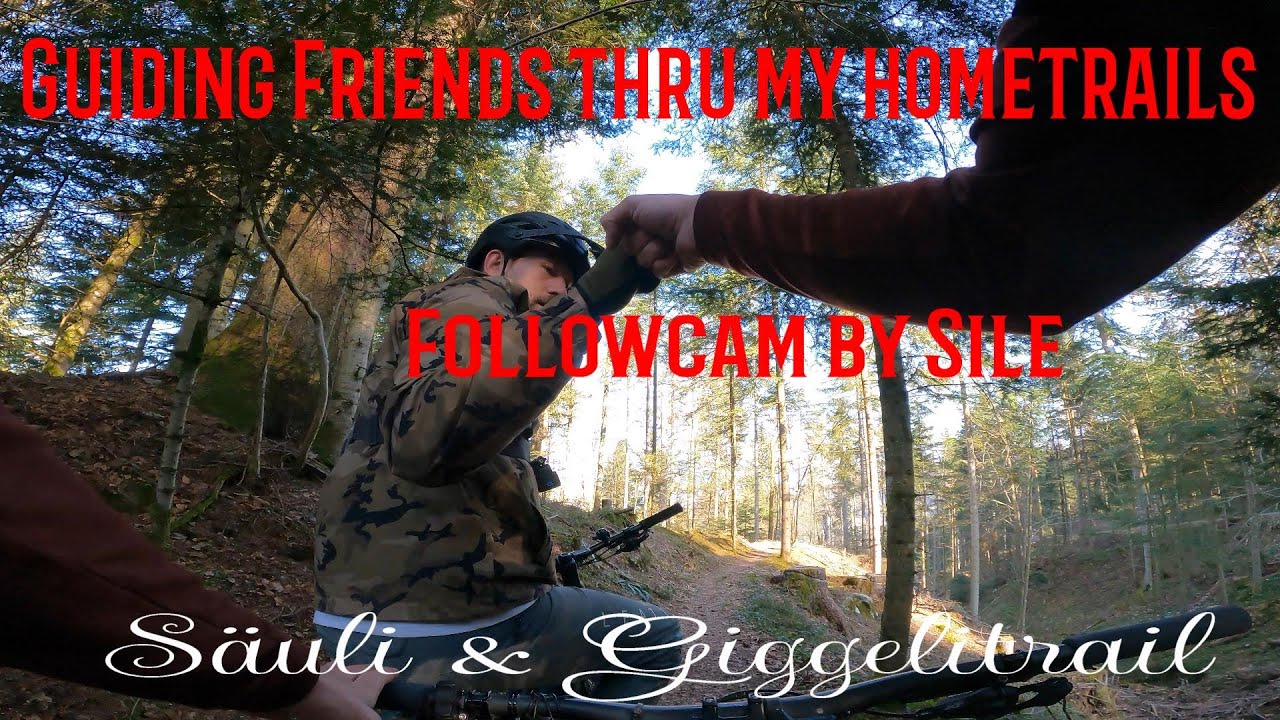 Guiding friends thru my hometrails (Followcam by Sile) Säuli & Giggelitrail