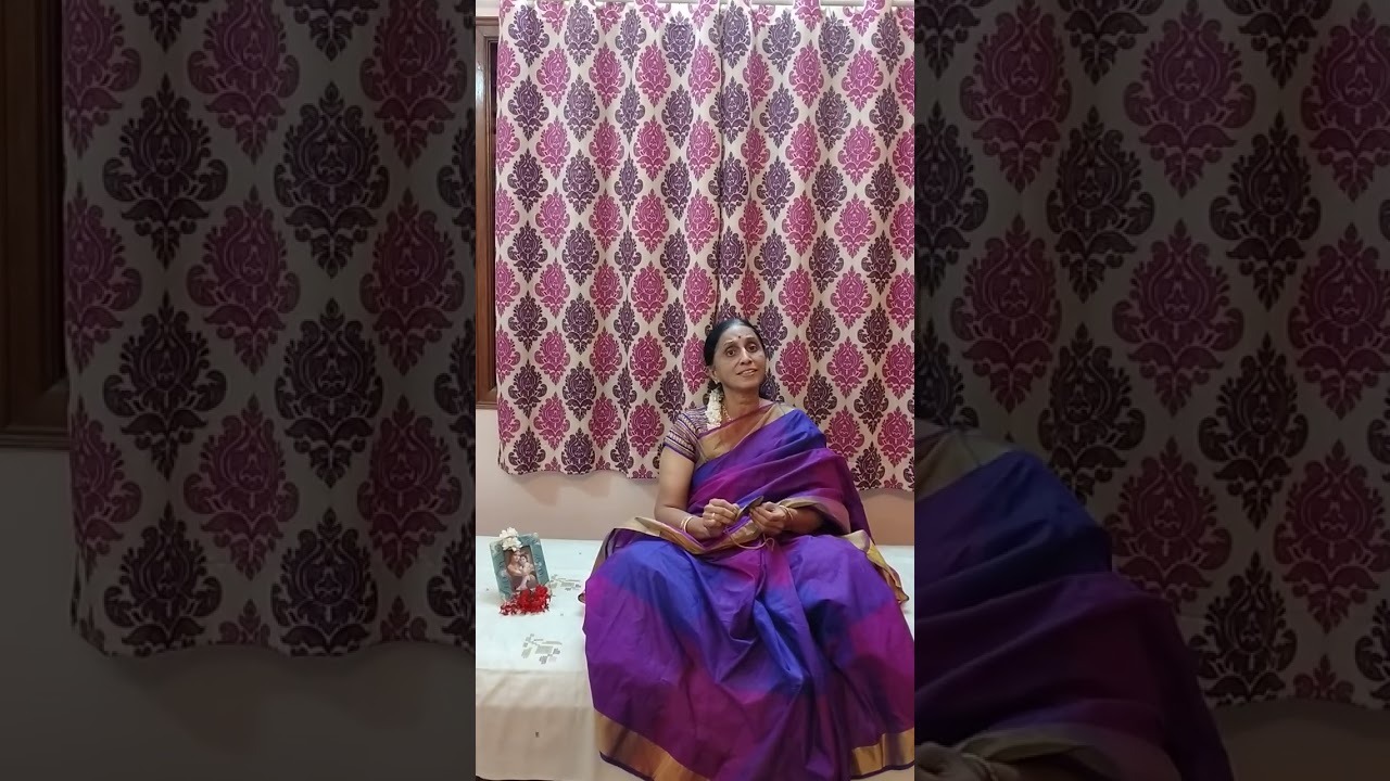 Navarathri day 8 BY Jayasree Santhanam NAdha harE Ashtapadi Comp: JayadEva Sanskrit -Sindu bhairavi