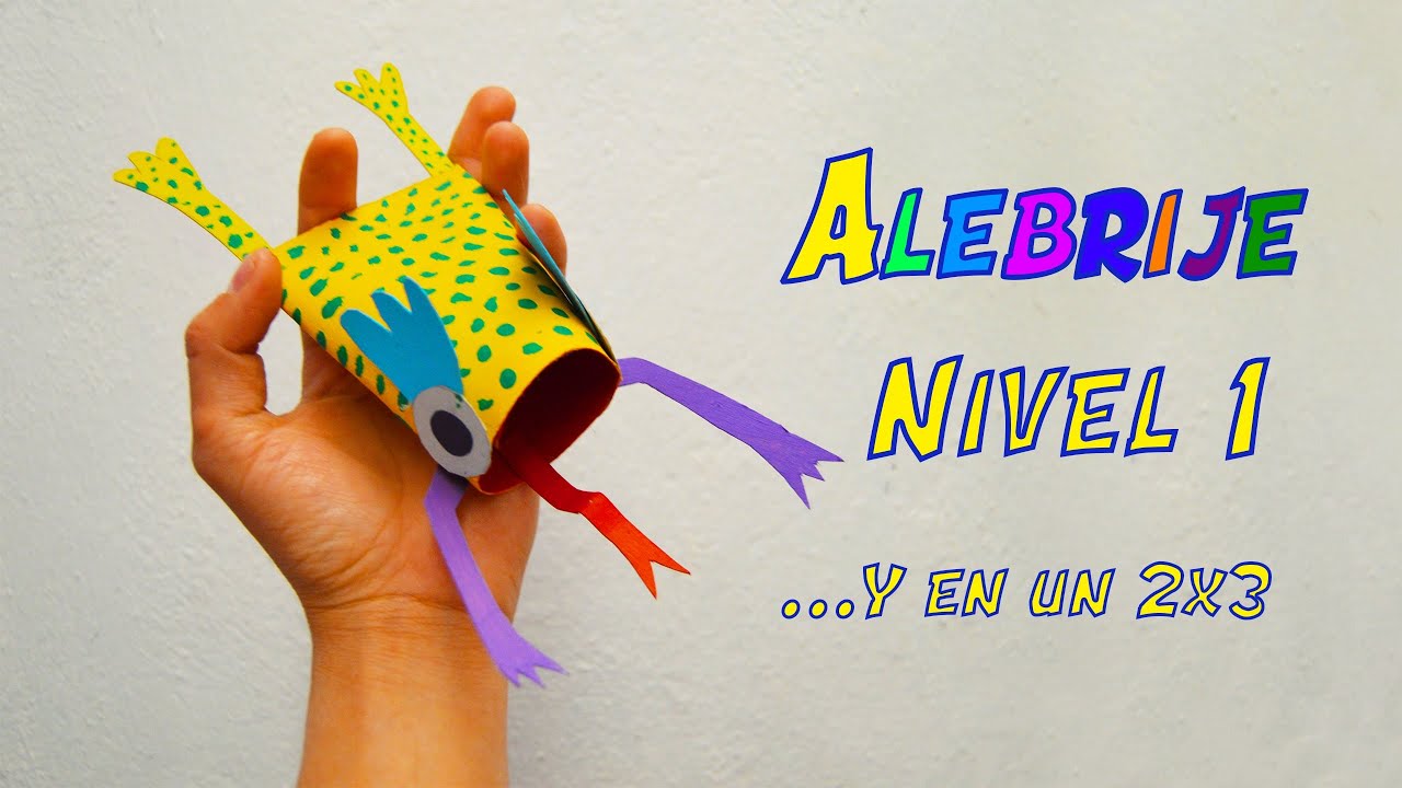 Monstruo de colores/Cómo hacer un alebrije de manera fácil y con materiales reciclados♻️🌱