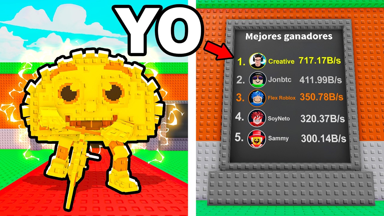 He llegado al TOP Mundial de Steal a Brainrot!