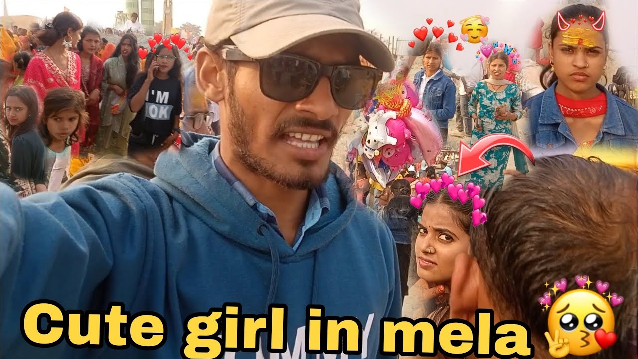 Cute girl in mela 🥰 // Public reaction 😱 // Deepak vlogs wala 