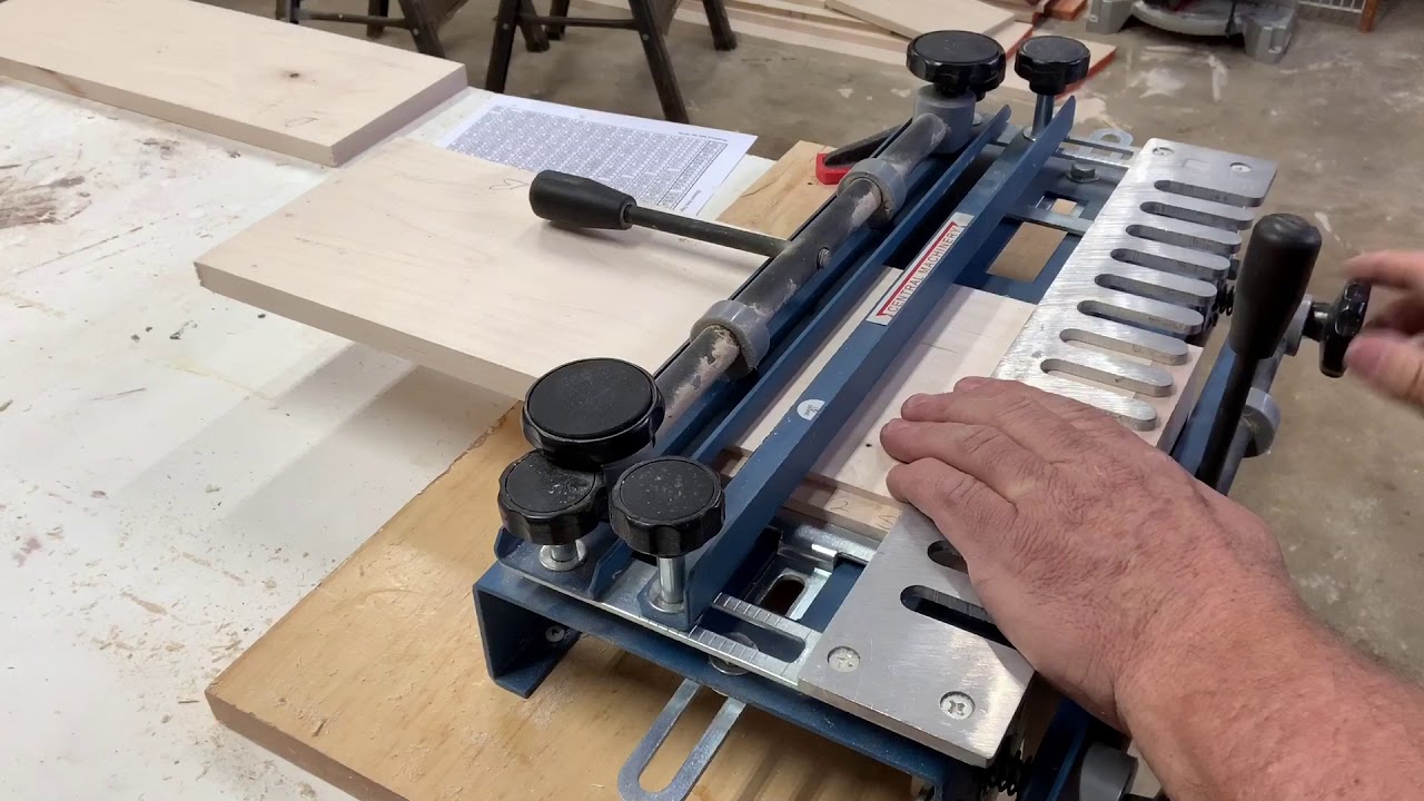 Setting up the harbor freight dovetail jig