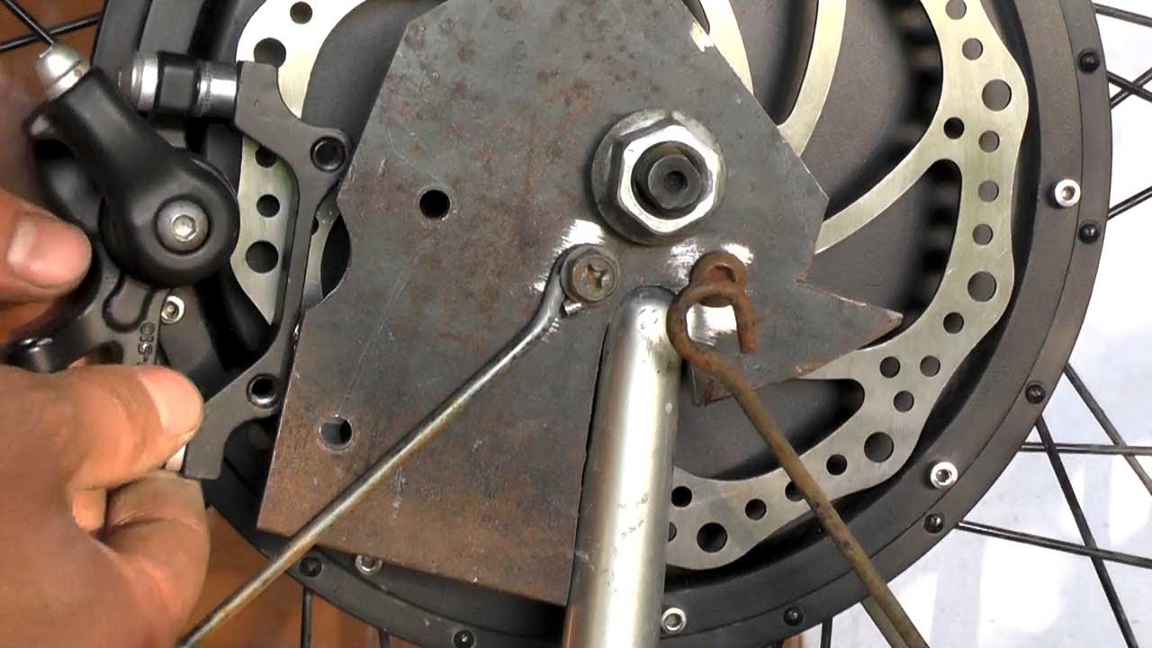 DIY disc brake adapter  + torque arm
