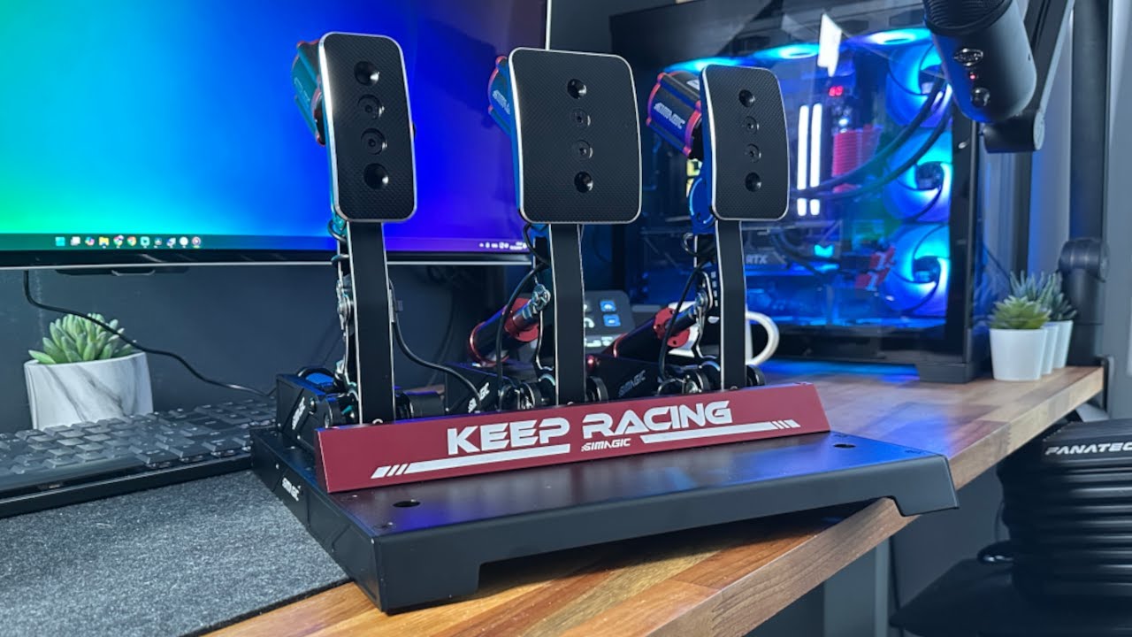 Simagic P1000 - Unboxing My Fancy New Pedals