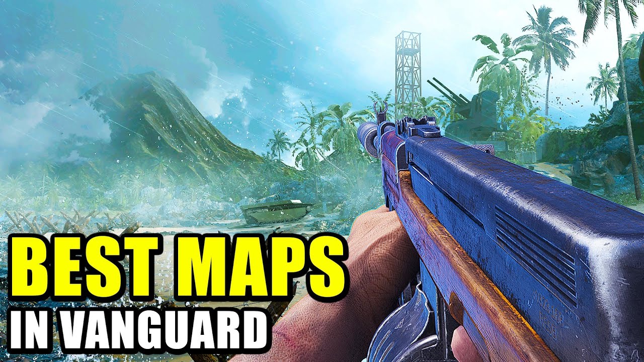 Top 10 BEST COD VANGUARD MAPS (Right Now)