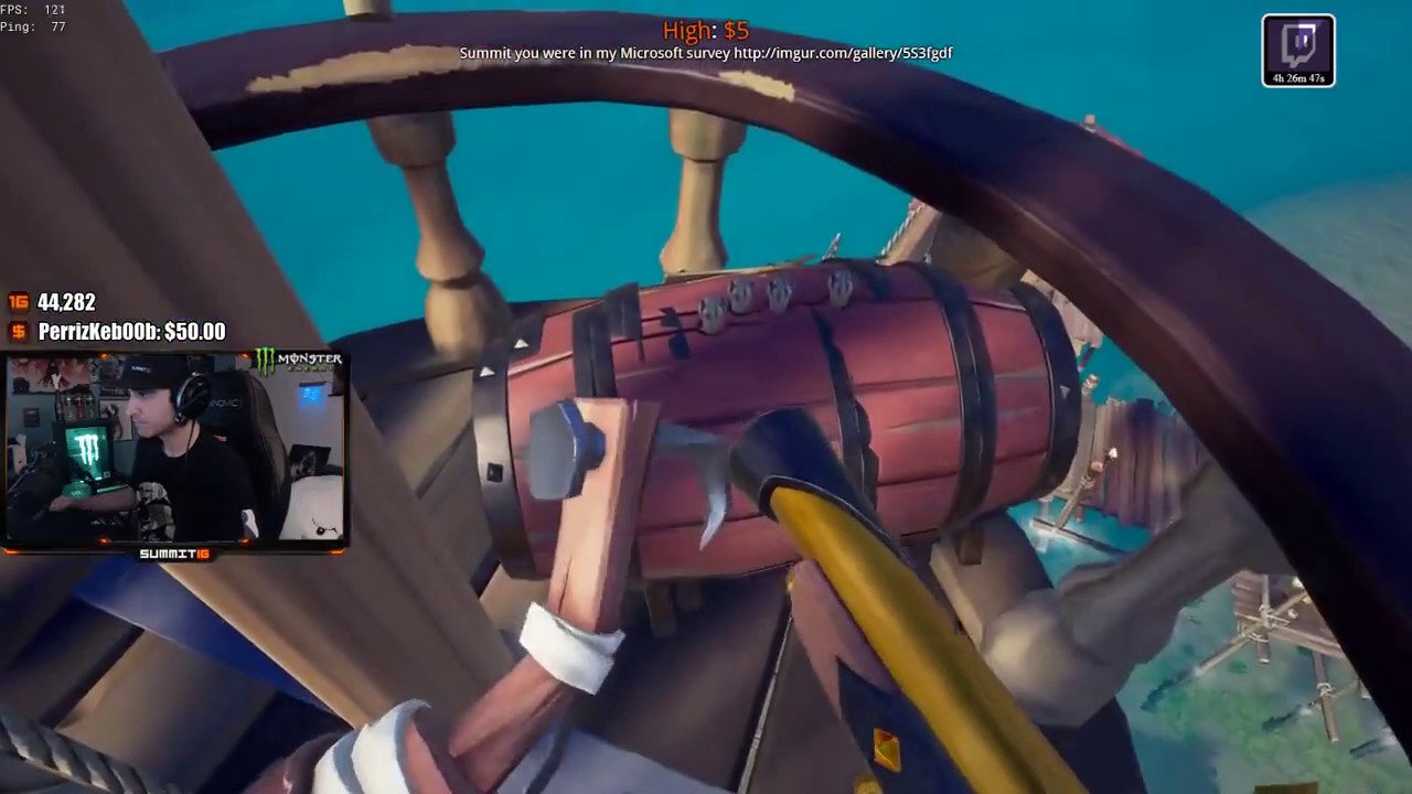 SEA OF THIEVES GAMEPLAY TOP TWITCH STREAMERS EPIC HIGHLIGHTS