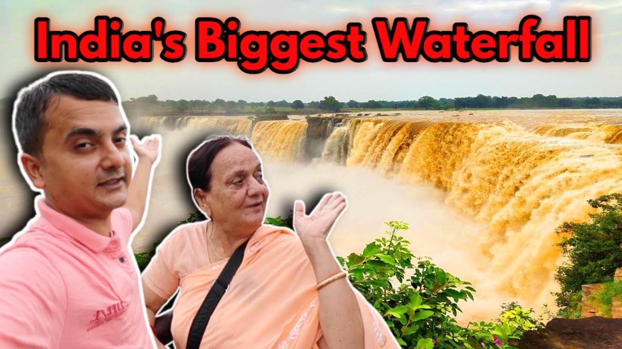 CHITRAKOTE FALLS at its BEST | Monsoon trip to Bastar
