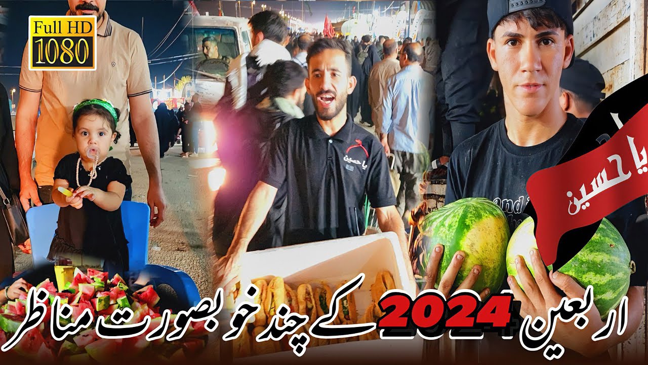 Arbaeen 2024 Safar e ishq - Najaf to karbala mashi - waheed najafi