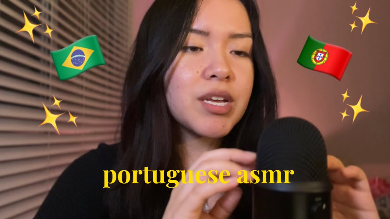 ASMR Portuguese *te fazendo perguntas* 🇧🇷🇵🇹 (whispering in portuguese)