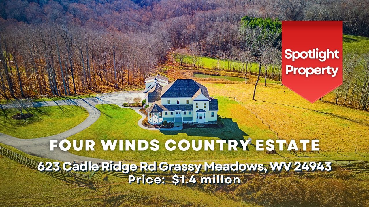 Experience Luxury Living on a Serene West Virginia Farm - Four Winds