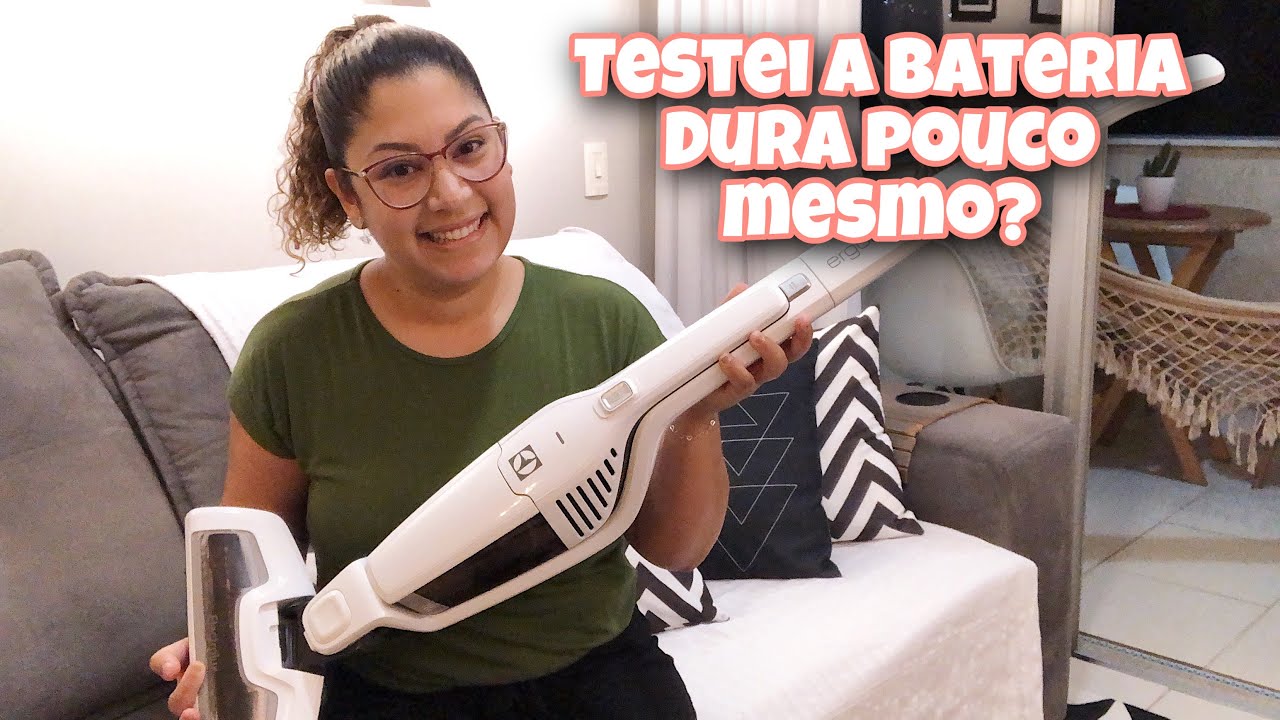 QUANTO TEMPO DURA A BATERIA DO ASPIRADOR NOVO SEM FIO? | + DICAS DE CAMA POSTA - Simplifique