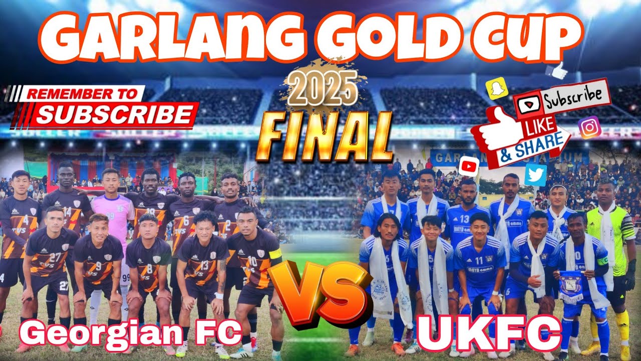 Georgian FC vs UKFC Kurseong/ Final match/ Garlang Gold Cup 2025 