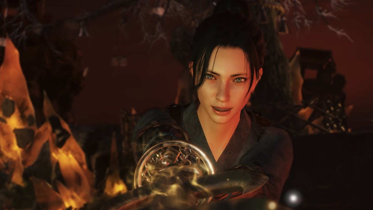 Kasha me persegue em Nioh2 