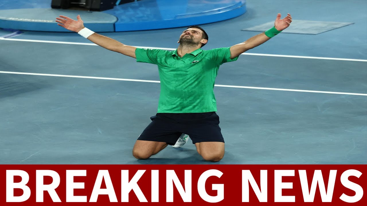 THANK YOU, DOUBTERS! 🎾 Djokovic’s Inspiring Journey to the Australian Open Final!