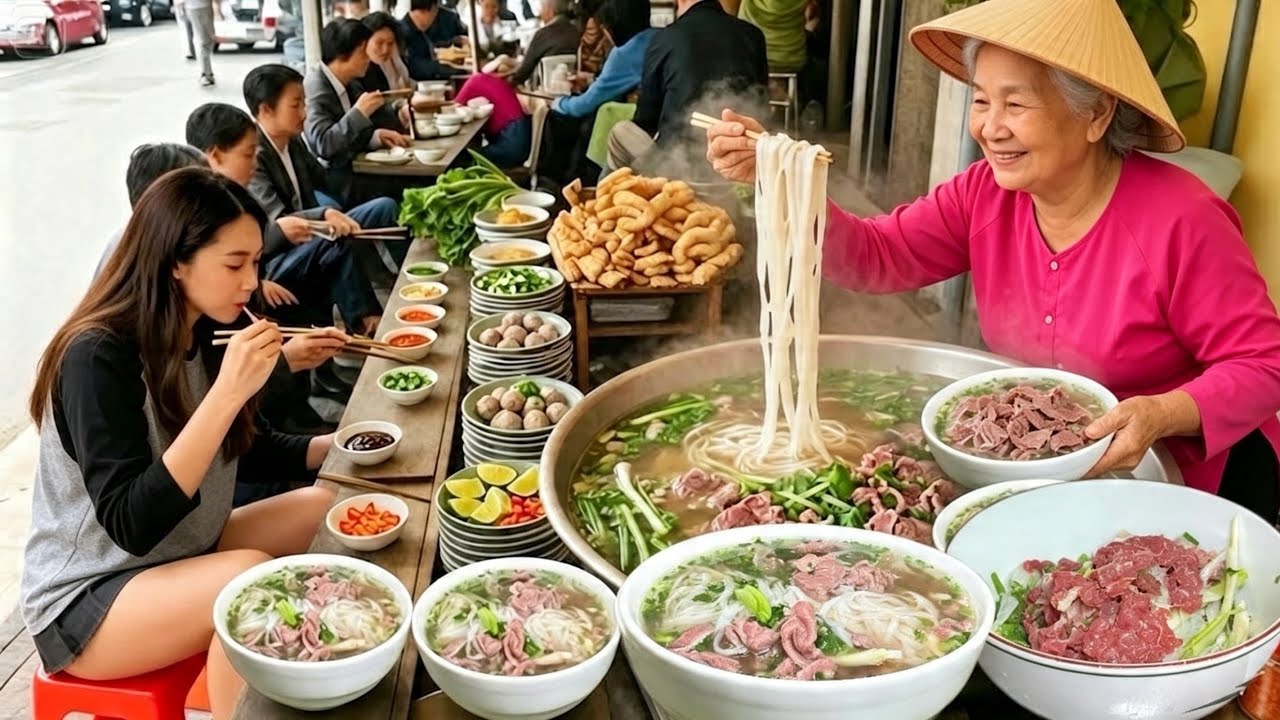 Exploring the BEST Traditional Vietnamese Street Food in the WORLD !