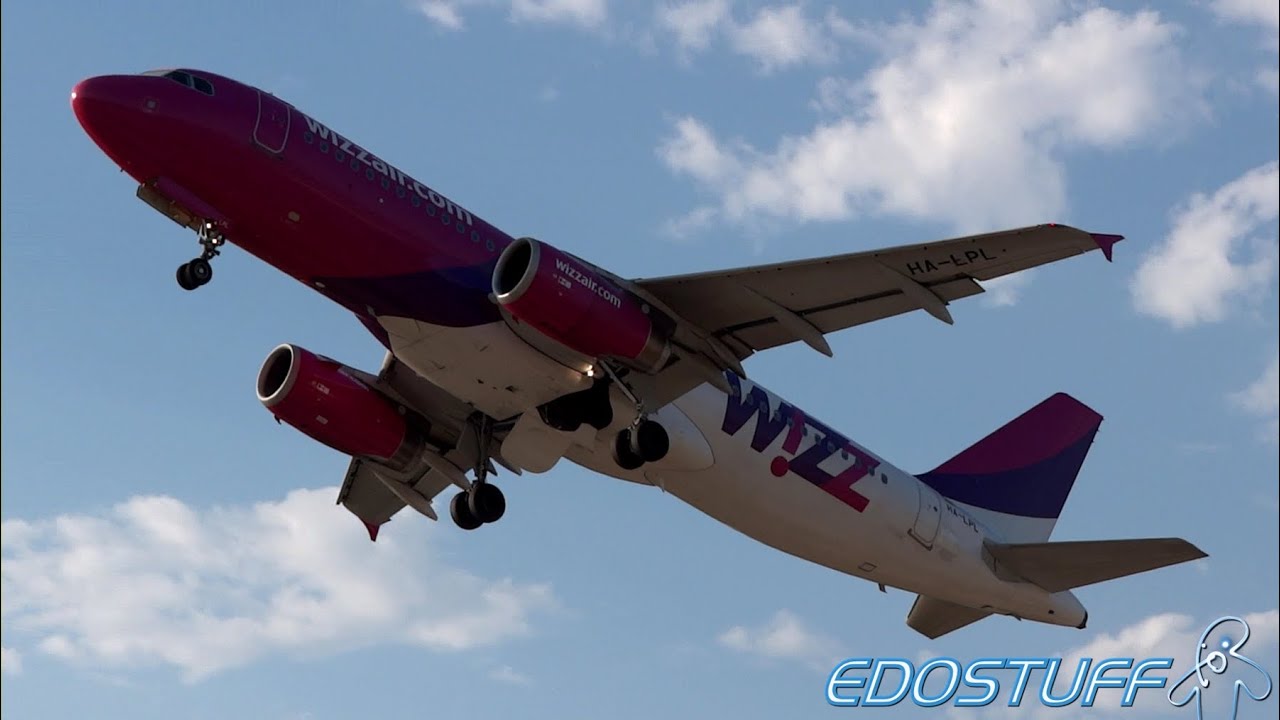 Wizz Air - Airbus A320-232 HA-LPL - Takeoff from SPU/LDSP Split airport