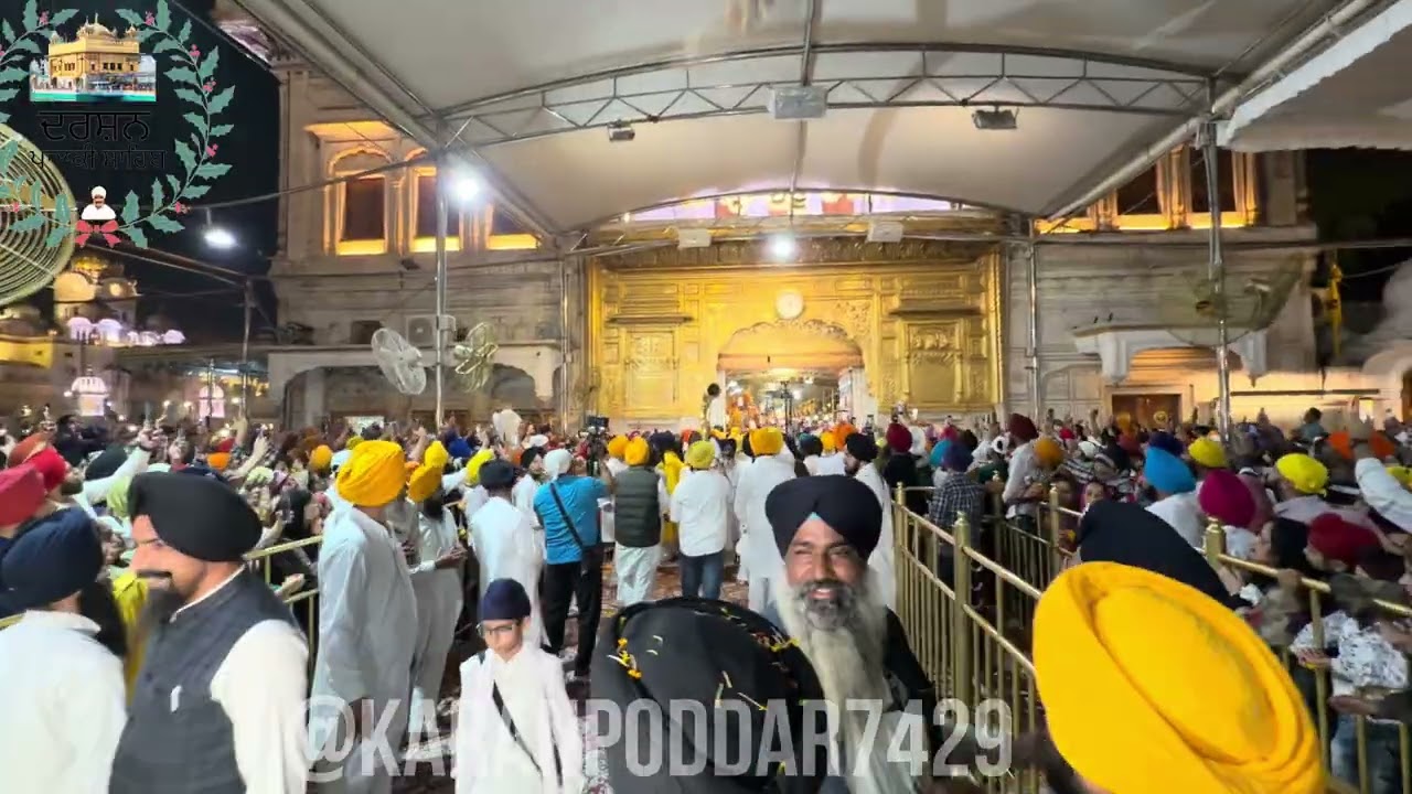 ਹੋਲੇ ਮੁਹੱਲੇ ਤੇ ਸੰਗਤ ਦਾ ਭਾਰੀ ਇਕੱਠ ਪਾਲਕੀ ਸਾਹਿਬ ਤੇ ਦਰਸ਼ਨ