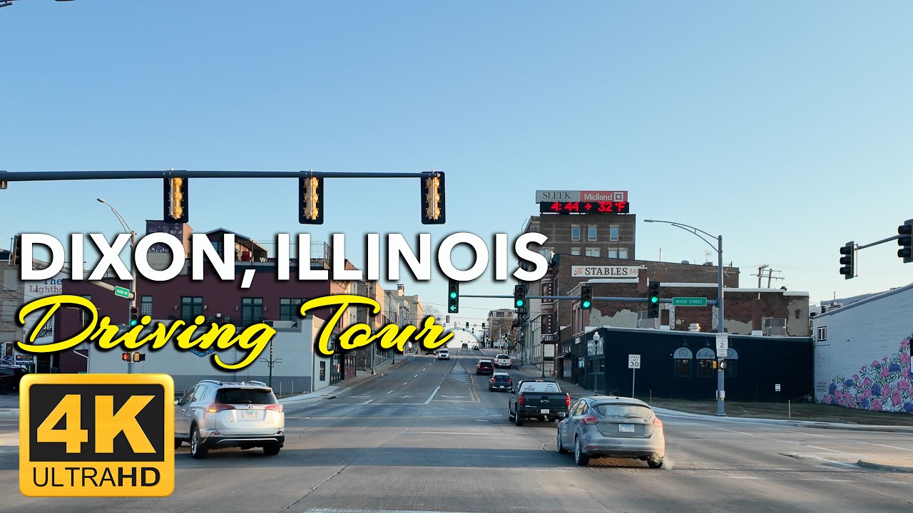 Driving Through Dixon, Illinois | A River Town Between Memory and Slow Erosion