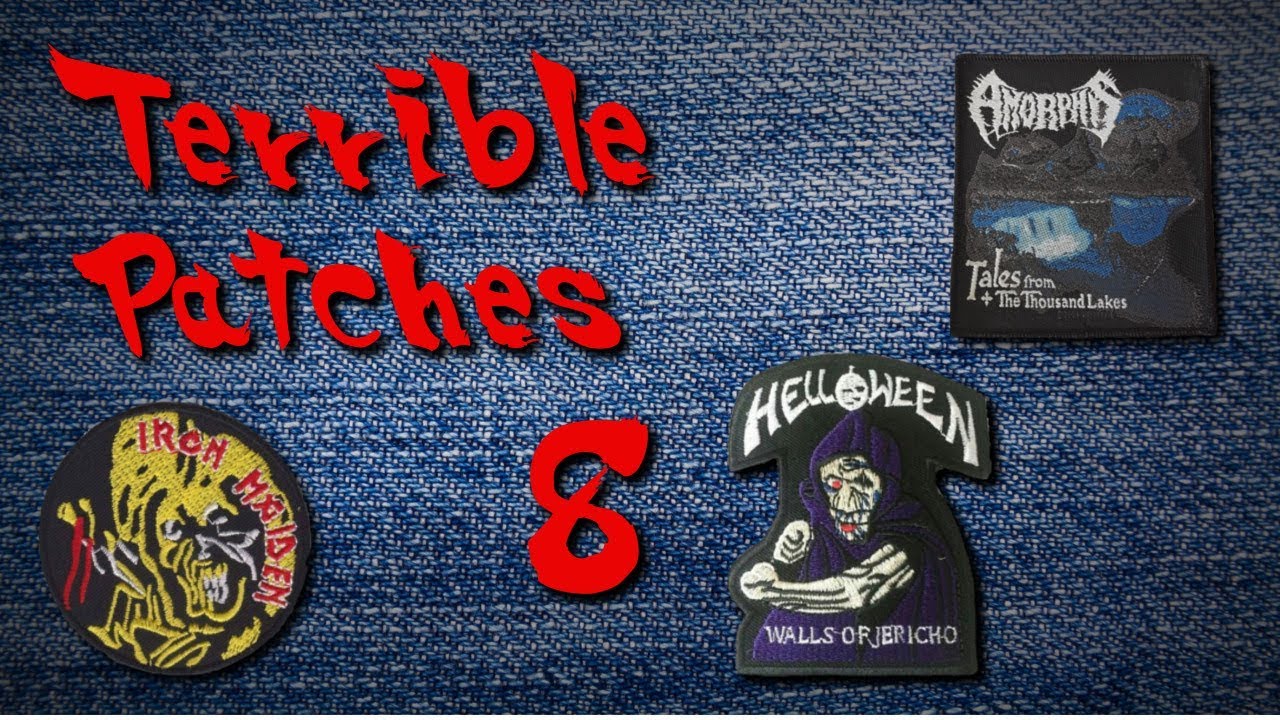 Terrible Patches 8 - Carcass, Helloween & Amorphis