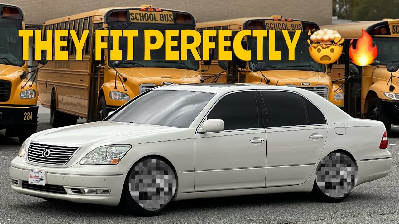 Установка НОВЫХ КОЛЕС на Daily (Lexus LS430)