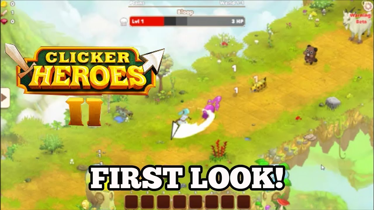 Clicker Heroes 2 Beta Walkthrough  PC Gameplay