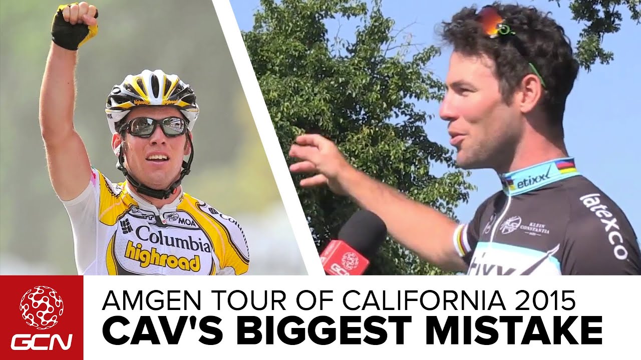 Mark Cavendish's Worst Ever Pre-Race Mistake | Amgen Tour Of California 2015